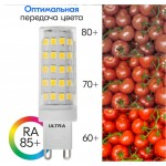 Светодиодная лампа ULTRA LED G9 3,5W 4000K DIM диммируемая 2 шт